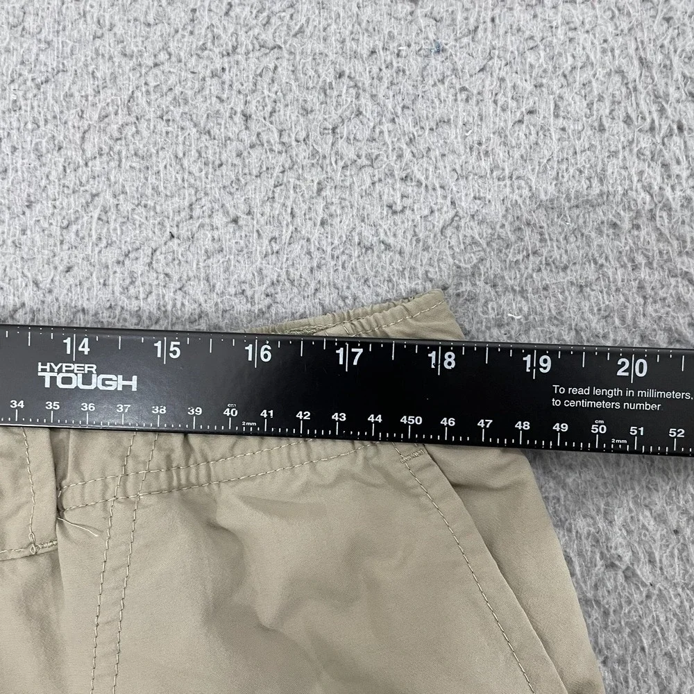 Columbia Shorts Men XL Tan Nylon Outdoor Hiking Gorpcore Cargos